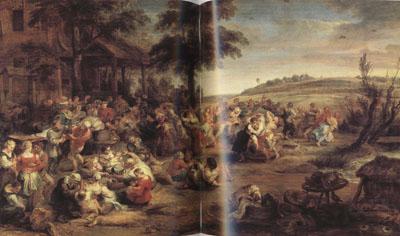 Peter Paul Rubens Flemisb Kermis or Kermesse Flamande (mk01) china oil painting image